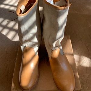 Coachella Boots Natural